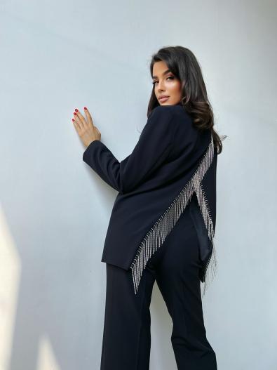 Костюм брючный с декором MG-FW25-0804
