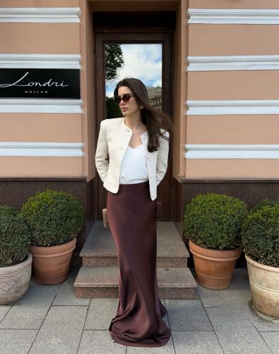 Юбка по косой MG-SS25-0905