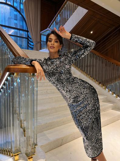 Платье средней длины MG-FW23-0501