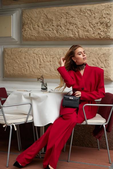 Жакет с баской MG-FW26-0961