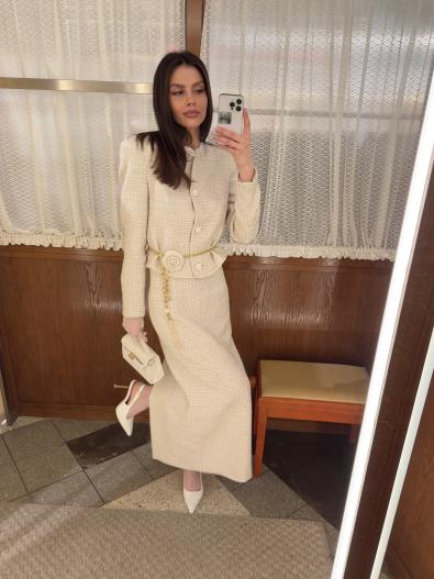 Юбка твид MG-FW25-0850