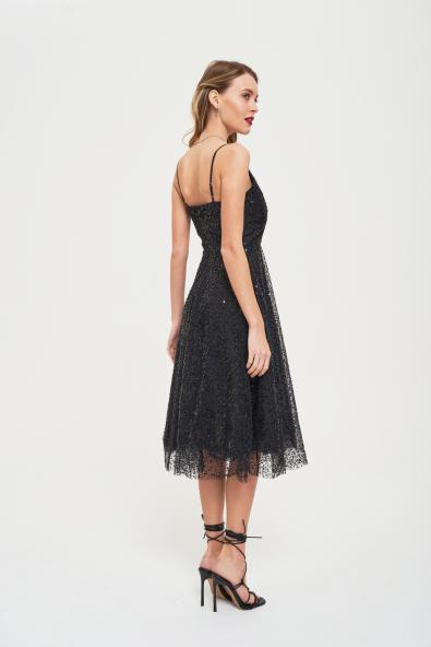 Платье средней длины ED-SS19-BK0145