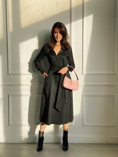 Платье длинное MG-FW20-BK0157