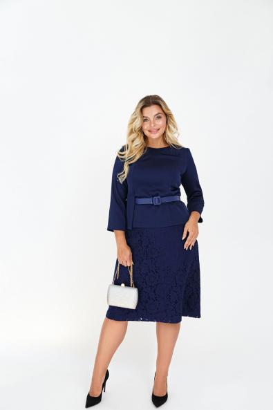Костюм коктейльный с юбкой MG-FW20-DB0171