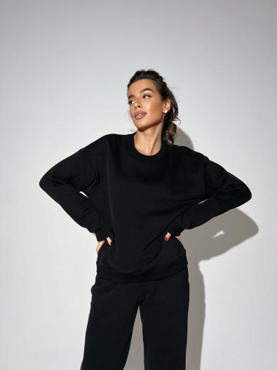 Свитшот утепленный Black MG-FW23-0507