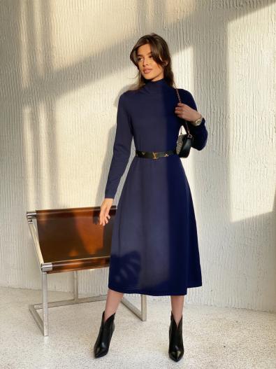 Платье трикотажное средней длины MG-FW20-DB0149