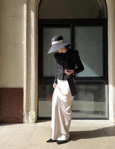 Юбка по косой MG-SS25-0906